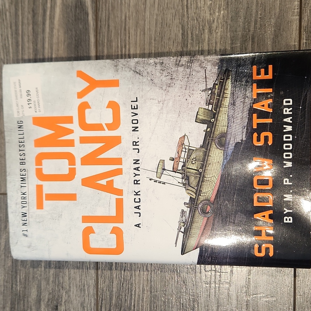 EUC Tom Clancy Shadow State A Jack Ryan Jr. Novel Hardcover Book